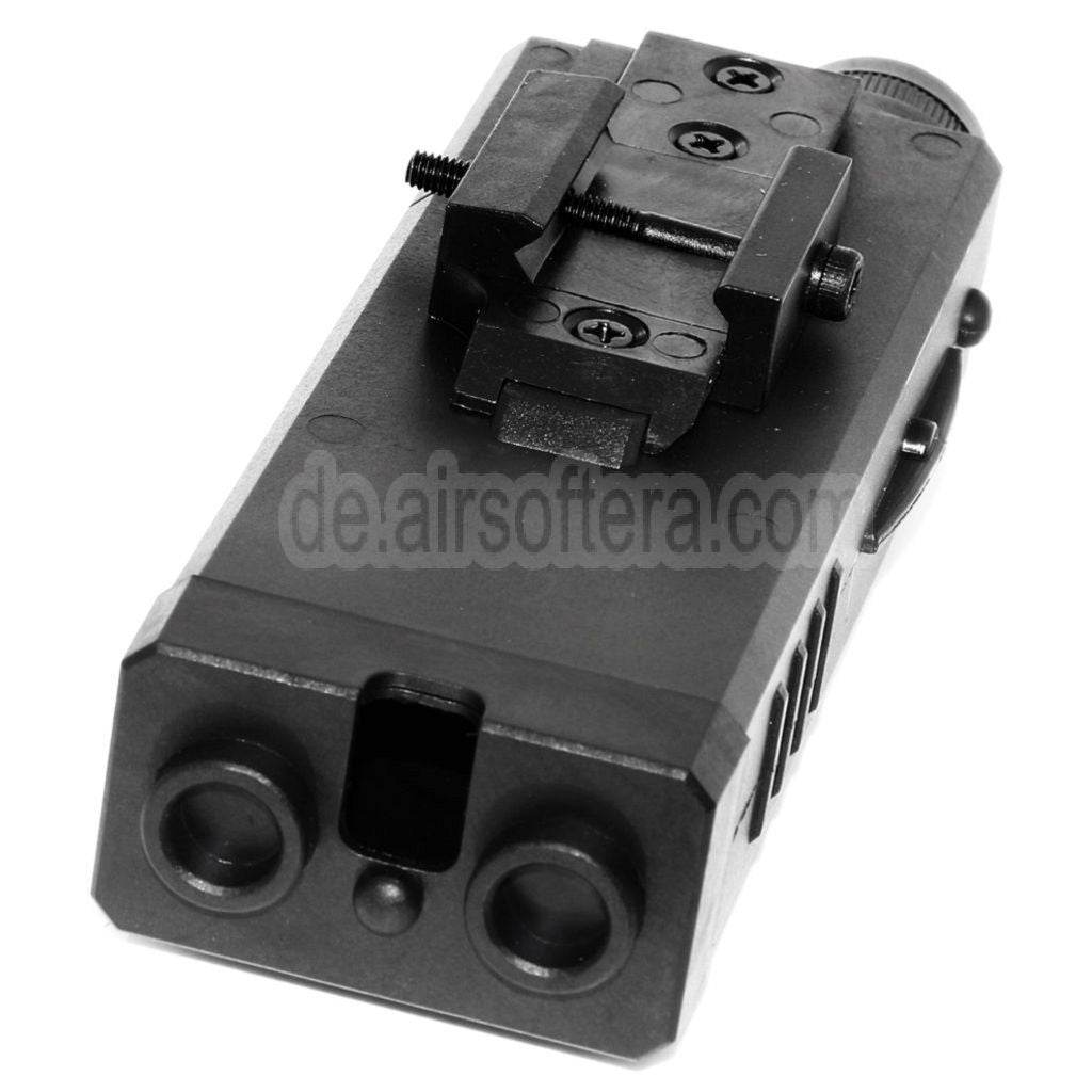 Golden Eagle QD 20mm Standard Schienenmontage PEQ Stil Batteriefach Box Schwarz