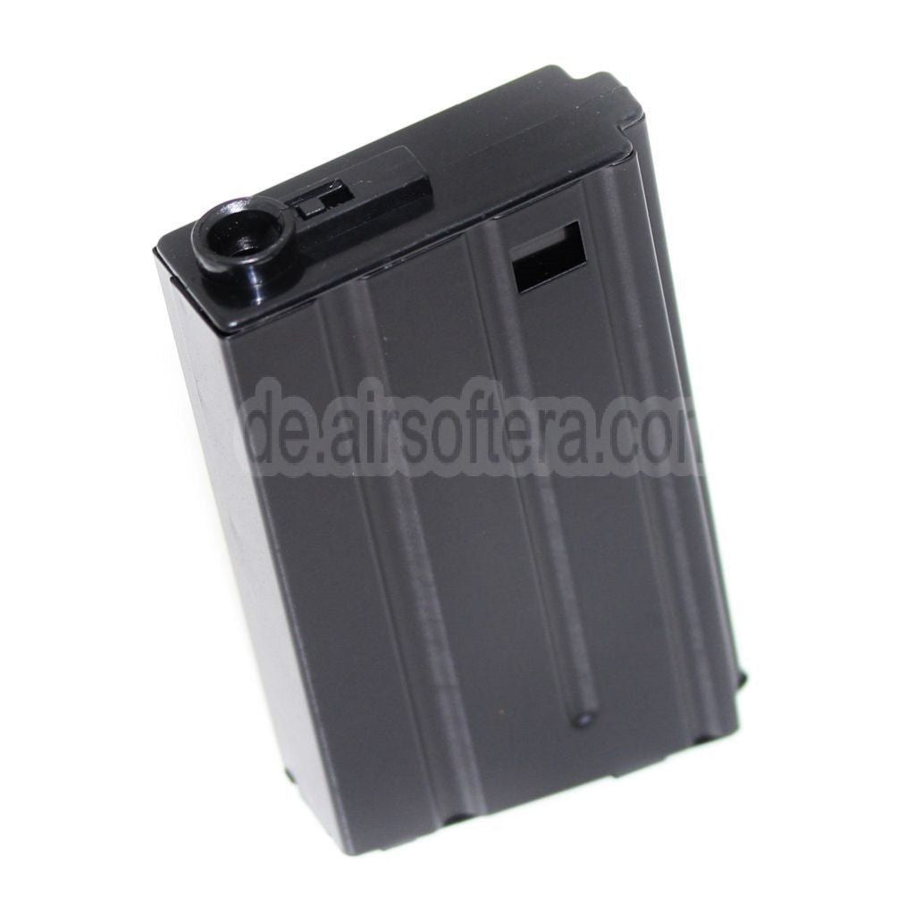 AirsoftEra 100rd Mid-Cap Magazin Geeignet für M16VN M4 M16 Serie AEG Gewehre Schwarz