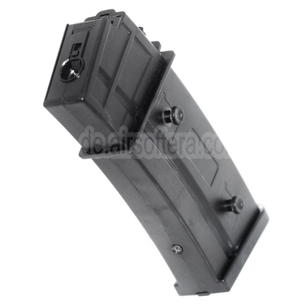 BATTLEAXE 430rd Hi-Cap Flash Magazin Geeignet für G36 Serie AEG Gewehre Airsoft Schwarz