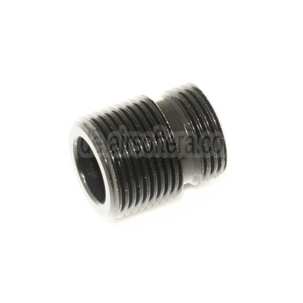 PPS Lauf Schalldämpfer Kompensator Adapter +13mm CW im Uhrzeigersinn / -14mm CCW gegen den Uhrzeigersinn