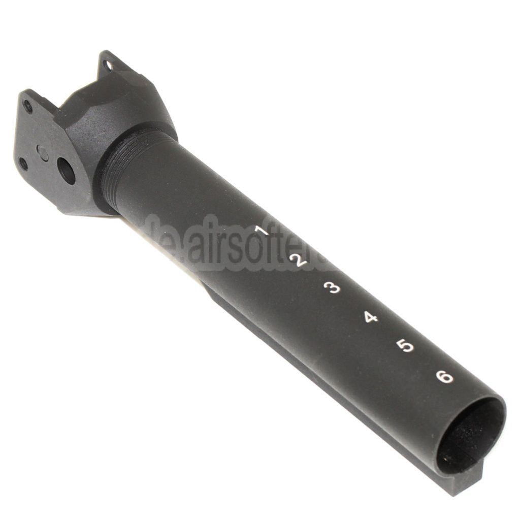 APS Schnellspanner M4 Schaft adapter Pufferrohr und QD Riemenbügel Geeignet für APS ASK AK Serie AEG Gewehre Airsoft Schwarz