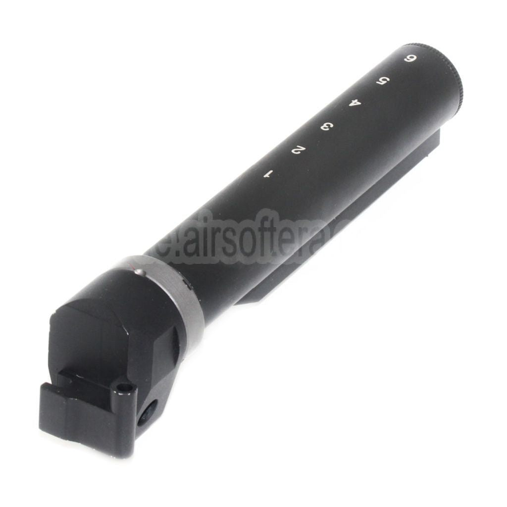 5KU 6-Positions Gewehrschaft Pufferrohr adapter Geeignet für AK Konvertierung zur Verwendung von M4 schaft Gewehre Airsoft Schwarz