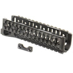 5KU CNC 160mm B-10M Stil Untere Handschutz Schienen System Geeignet für AK Serie AEG GBB Gewehre Airsoft Schwarz