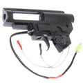 AirsoftEra QD Schnellwechsel-Federsystem Verstärkt 8mm Getriebegehäuse Geeignet für A&K AR M4 M16 Serie AEG Gewehre Airsoft Frontverkabelt