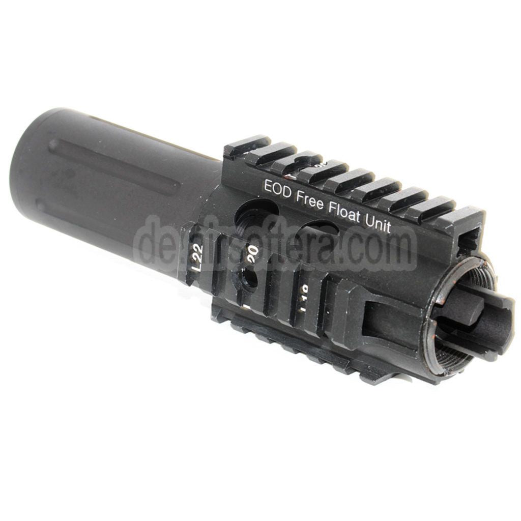 5KU Fighting Cat vordere Kit Handschutz Schienen System Geeignet für M4 M16 Serie AEG Gewehre Airsoft Schwarz