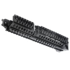 5KU CNC Aluminum 254mm B30 Stil Lang Untere Handschutz Schienen System Geeignet für LCT GHK E&L Tokyo Marui AK Serie AEG GBB Gewehre Airsoft Schwarz