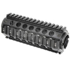APS CNC 155mm RIS Handschutz Schienen System Geeignet für M4 M16 Serie AEG Gewehre Airsoft Schwarz