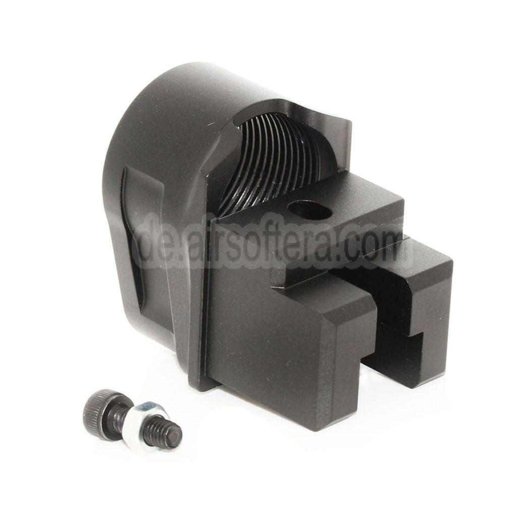 AirsoftEra Metall schaftadapter (Umbau von AK auf M4 Schaft) Schwarz