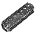 CYMA 170mm CNC Aluminum KAC Type M4A1 M4CQB RAS Handschutz Schienen System Geeignet für CYMA E&C D-Boys G&P Classic Army KWA G&G Tokyo Marui M4 M16 Serie AEG Gewehre Airsoft Schwarz