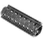 CYMA 170mm CNC Aluminum KAC Type M4A1 M4CQB RAS Handschutz Schienen System Geeignet für CYMA E&C D-Boys G&P Classic Army KWA G&G Tokyo Marui M4 M16 Serie AEG Gewehre Airsoft Schwarz