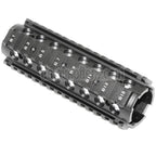 CYMA 170mm CNC Aluminum KAC Type M4A1 M4CQB RAS Handschutz Schienen System Geeignet für CYMA E&C D-Boys G&P Classic Army KWA G&G Tokyo Marui M4 M16 Serie AEG Gewehre Airsoft Schwarz