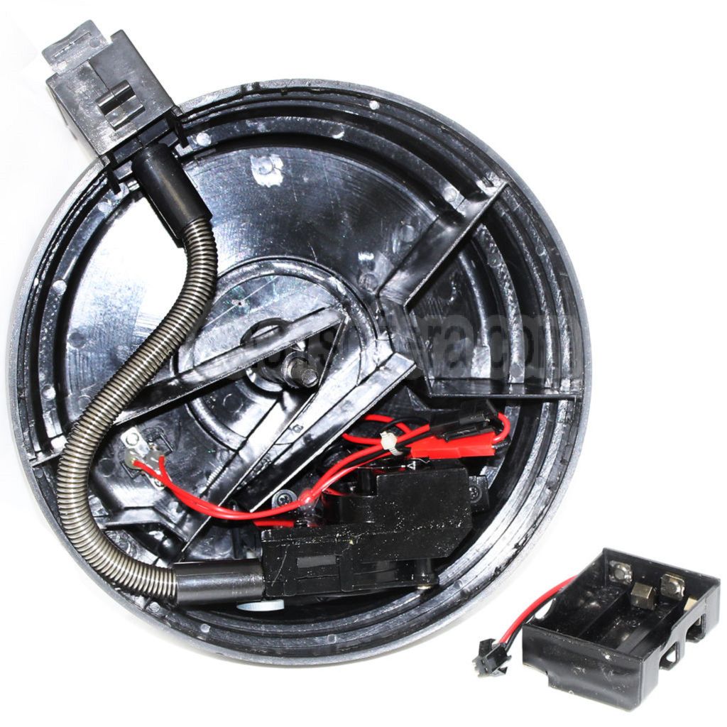 BATTLEAXE 3500rd Elektrisch Trommelmagazin Geeignet für AK Serie AEG Gewehre Airsoft Schwarz