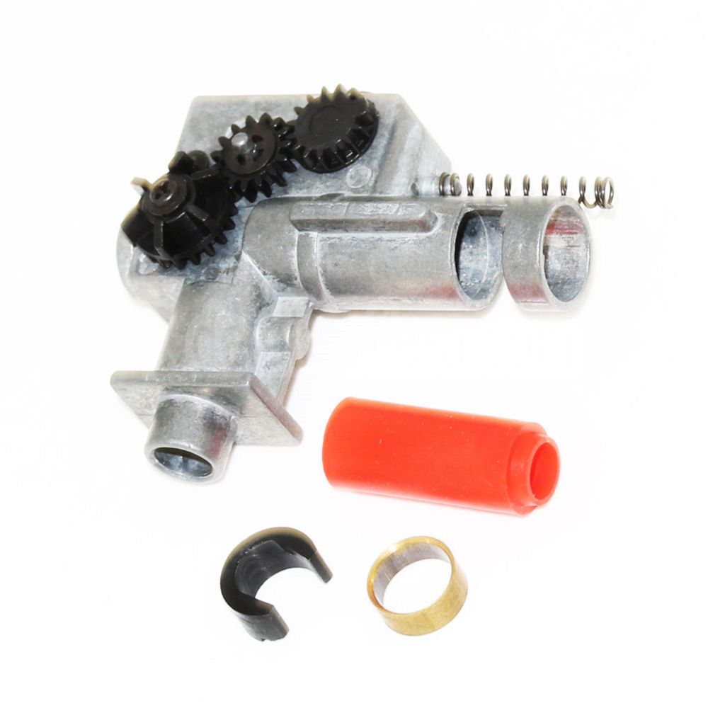 SHS Metall Einteiliges Hop Up Kammer Set Geeignet für V2 Getriebe Version 2 M4 M16 Serie AEG Gewehre Airsoft