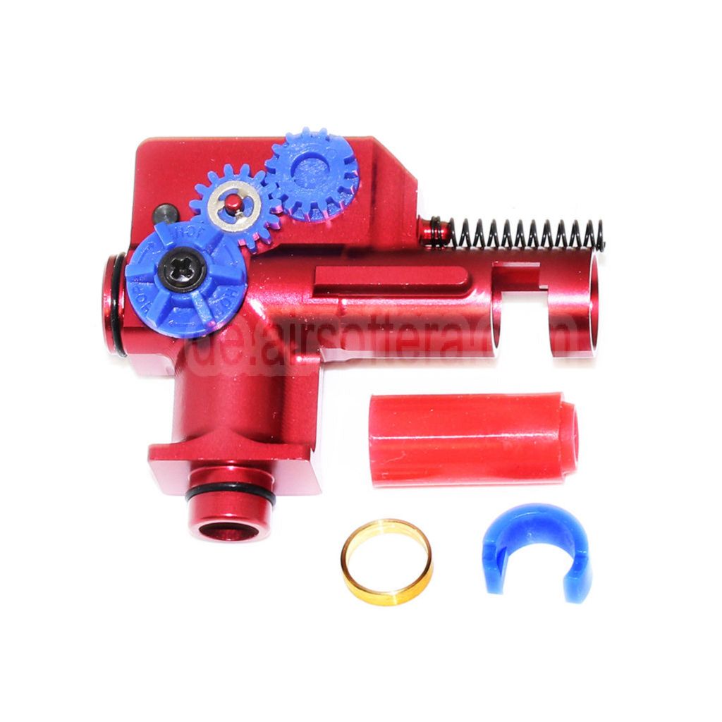SHS CNC Aluminium Einteiliges Hop Up Kammer Set Geeignet für V2 Getriebe Version 2 M4 M16 Serie AEG Gewehre Airsoft