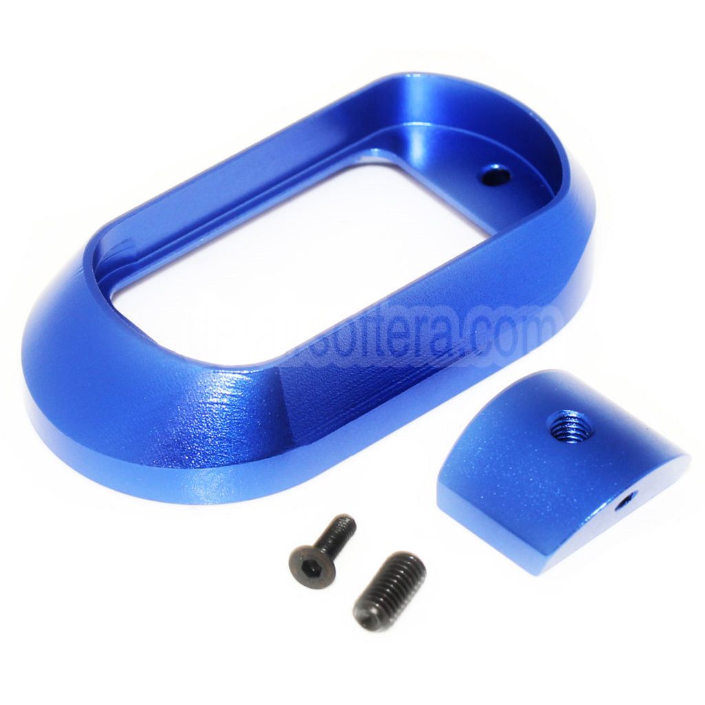 5KU Aluminum IPSC Magwell Geeignet für Tokyo Marui G17 G18C GBB Pistolen Airsoft