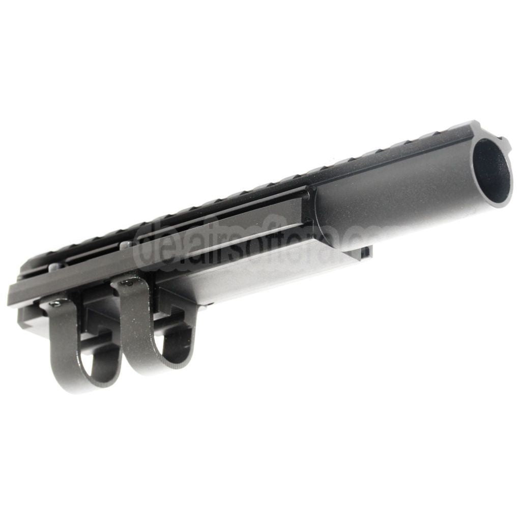 Golden Eagle 20mm Oberes Handschutzschienensystem Geeignet für Jing Gong JG Golden Eagle AK Serie AEG-Gewehre Airsoft Schwarz