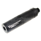 APS Schalldämpfer mit Adapter -14mm -12mm CCW Geeignet für ACP601 606 Black Hornet Tokyo Marui G17 Serie GBB Pistolen Airsoft