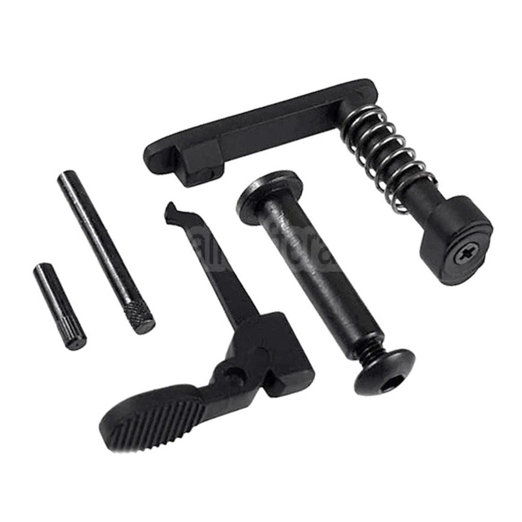 E&C Marine M4A1 Metallgehäuse Empfänger Set (Laser Logo) geeignet für E&C Tokyo Marui M4 M16 Serie AEG Gewehre Airsoft Schwarz