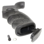 AirsoftEra Robuste Oberfläche und Fingerrillen Ergonomischer Pistolengriff Geeignet für M4 M16 GBB Gewehre Schwarz