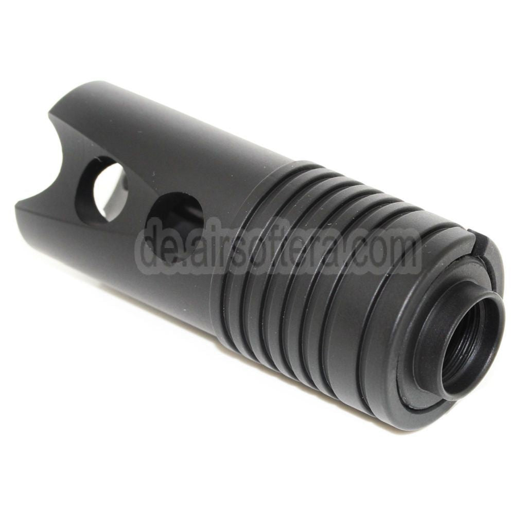 CYMA Strike Mündungsfeuerdämpfer Geeignet für -14mm CCW Gegen den Uhrzeigersinn Lauf Gewehre Airsoft Schwarz