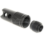 CYMA Strike Mündungsfeuerdämpfer Geeignet für -14mm CCW Gegen den Uhrzeigersinn Lauf Gewehre Airsoft Schwarz