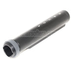 E&C 6-Positions Gewehrschaft Pufferrohr Geeignet für M4 M16 Serie AEG Gewehre Airsoft Schwarz