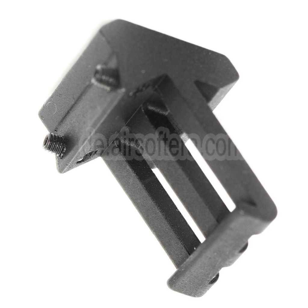 APS PER Phantom 2-Slots Versetzte 45 Grad 20mm Picatinny Schienenmontage Schwarz