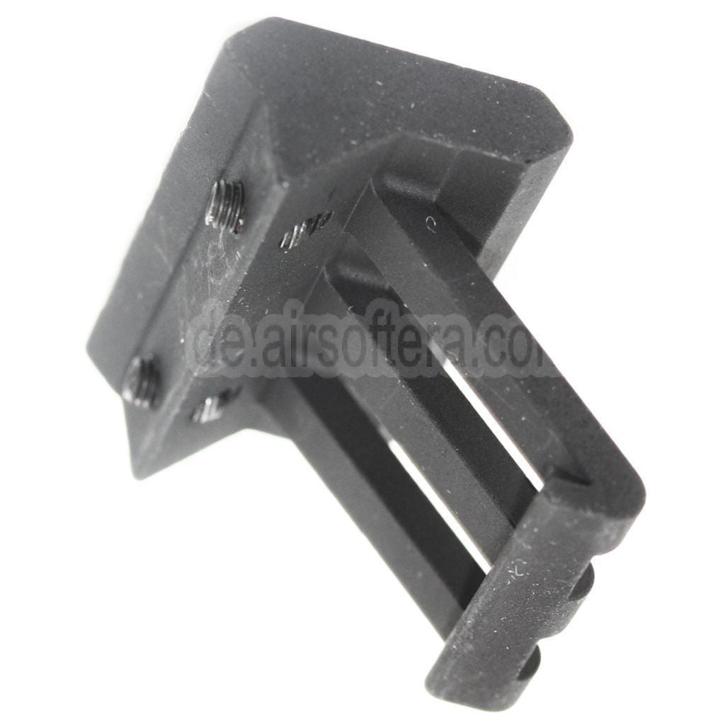 APS PER Phantom 3-Slots Versetzte 45 Grad 20mm Picatinny Schienenmontage Schwarz