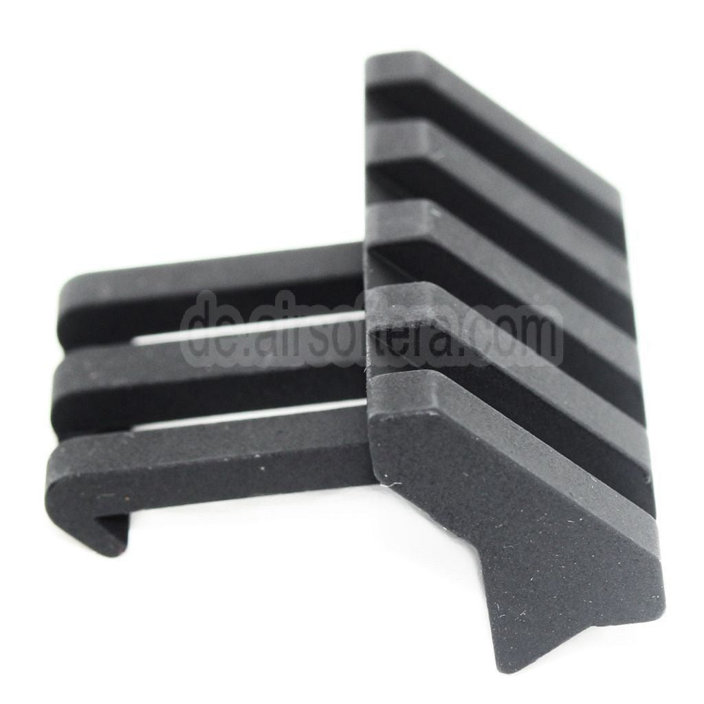 APS PER Phantom 4-Slots Versetzte 45 Grad 20mm Picatinny Schienenmontage Schwarz