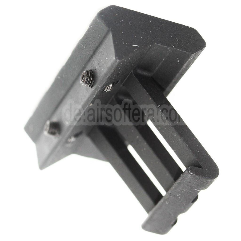 APS PER Phantom 4-Slots Versetzte 45 Grad 20mm Picatinny Schienenmontage Schwarz