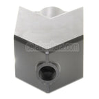 AirsoftEra CNC Aluminium Tank Mündungsbremse Mündungsfeuerdämpfer Geeignet für Snow Wolf M82 Airsoft Schwarz