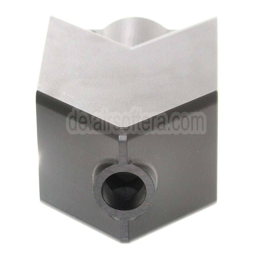 AirsoftEra CNC Aluminium Tank Mündungsbremse Mündungsfeuerdämpfer Geeignet für Snow Wolf M82 Airsoft Schwarz