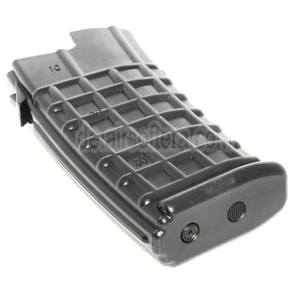 Battleaxe 70rd Mid-Cap Magazin Geeignet für APS / Jing Gong JG / Classic Army / Tokyo Marui AUG Serie AEG Gewehre Airsoft Schwarz