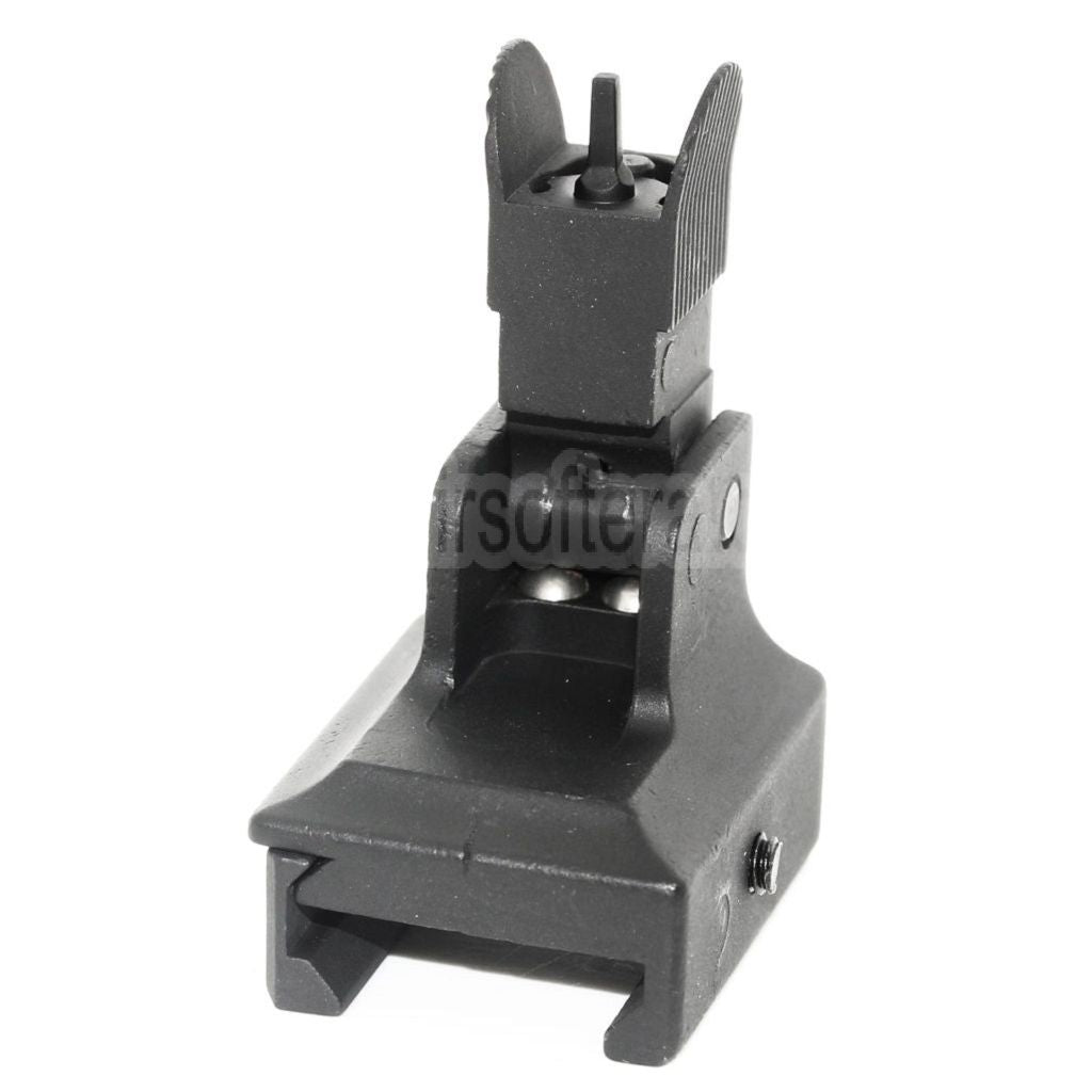 AirsoftEra Metall Hochklappen Korn Geeignet für 20mm 1913 Picatinny Schiene M4 M16 AEG Gewehre
