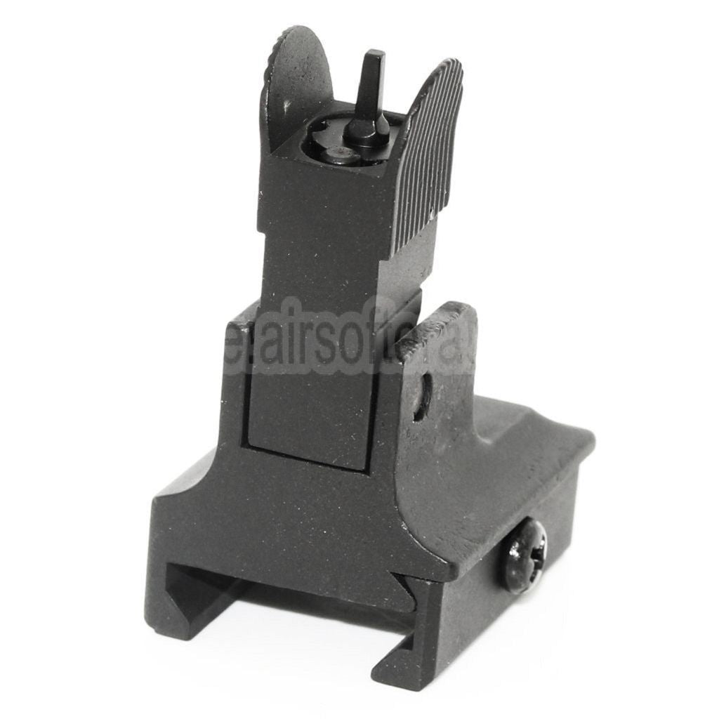 AirsoftEra Metall Hochklappen Korn Geeignet für 20mm 1913 Picatinny Schiene M4 M16 AEG Gewehre