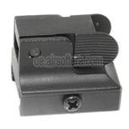 AirsoftEra Metall Hochklappen Korn Geeignet für 20mm 1913 Picatinny Schiene M4 M16 AEG Gewehre