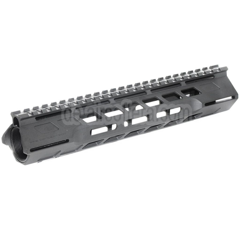 APS CNC 10 Zoll PER Phantom 3.0 M-LOK Handschutz Schienen System Geeignet für APS CYMA G&P JG Tokyo Marui M4 M16 Serie AEG Gewehre Airsoft Schwarz