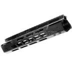 APS CNC 10 Zoll PER Phantom 3.0 M-LOK Handschutz Schienen System Geeignet für APS CYMA G&P JG Tokyo Marui M4 M16 Serie AEG Gewehre Airsoft Schwarz