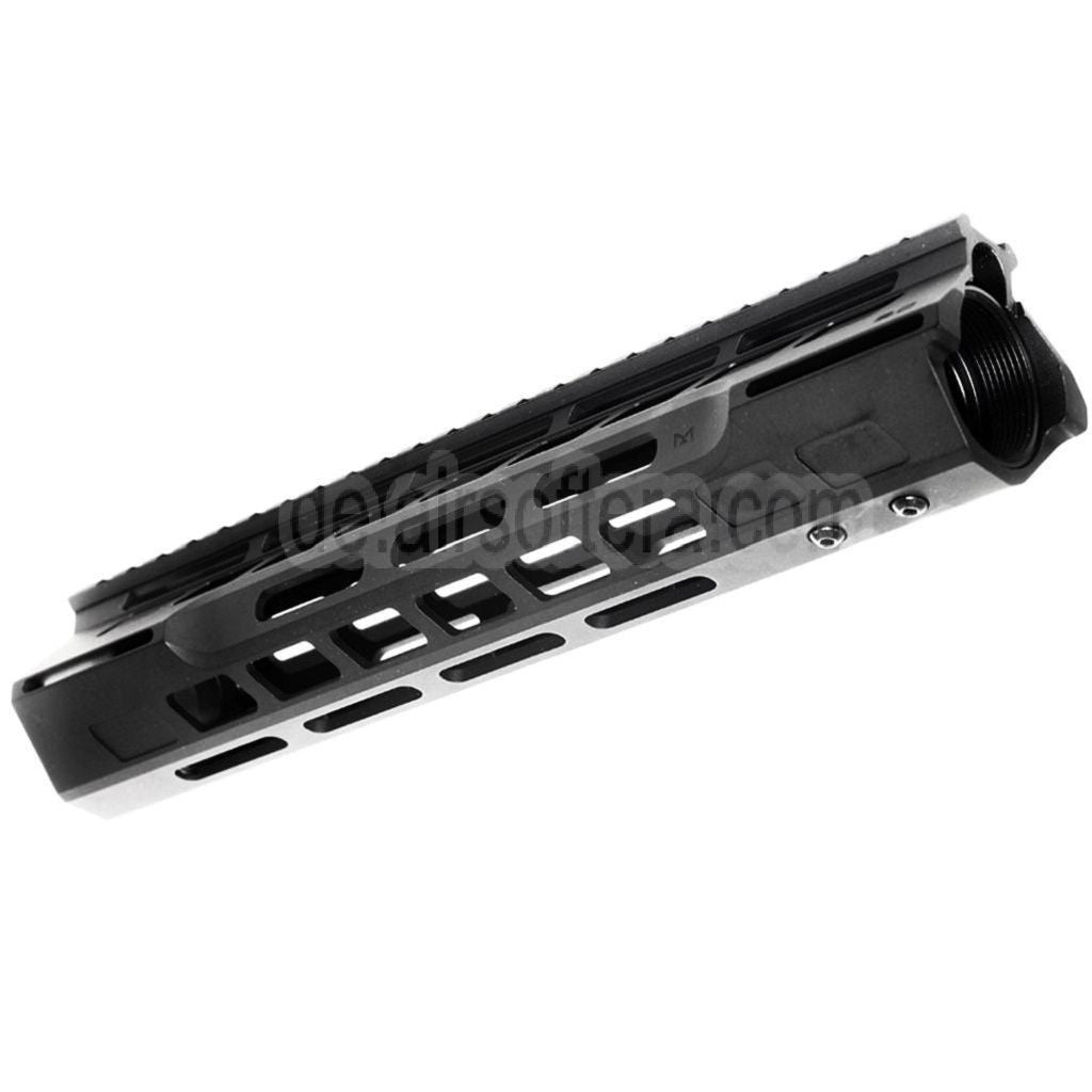 APS CNC 10 Zoll PER Phantom 3.0 M-LOK Handschutz Schienen System Geeignet für APS CYMA G&P JG Tokyo Marui M4 M16 Serie AEG Gewehre Airsoft Schwarz