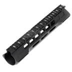 APS CNC 10 Zoll PER Phantom 3.0 M-LOK Handschutz Schienen System Geeignet für APS CYMA G&P JG Tokyo Marui M4 M16 Serie AEG Gewehre Airsoft Schwarz