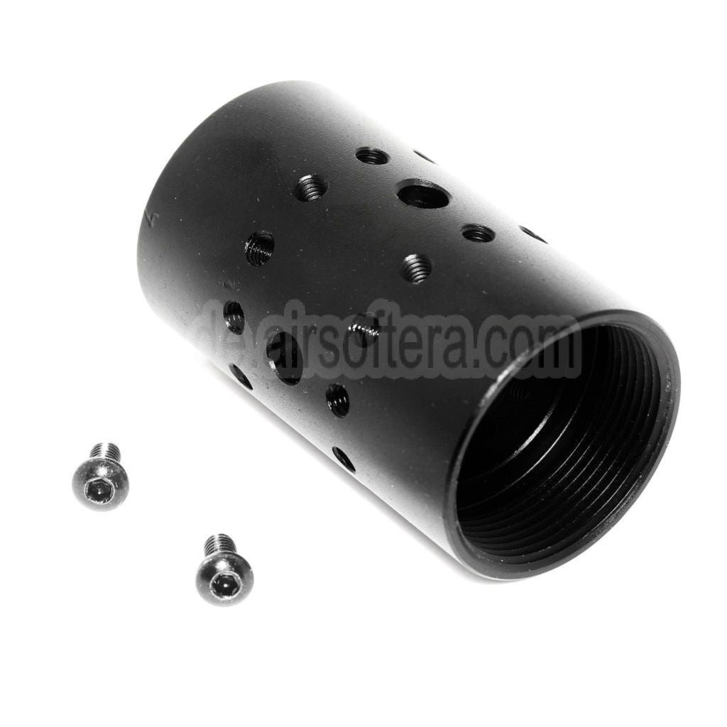 APS CNC 10 Zoll PER Phantom 3.0 M-LOK Handschutz Schienen System Geeignet für APS CYMA G&P JG Tokyo Marui M4 M16 Serie AEG Gewehre Airsoft Schwarz