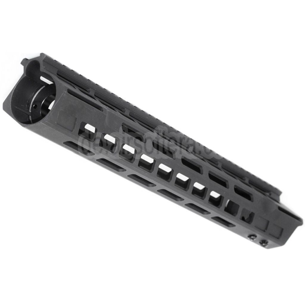 APS CNC 13.5 Zoll PER Phantom 4.0 M-LOK Handschutz Schienen System Geeignet für APS CYMA G&P JG Tokyo Marui M4 M16 Serie AEG Gewehre Airsoft Schwarz