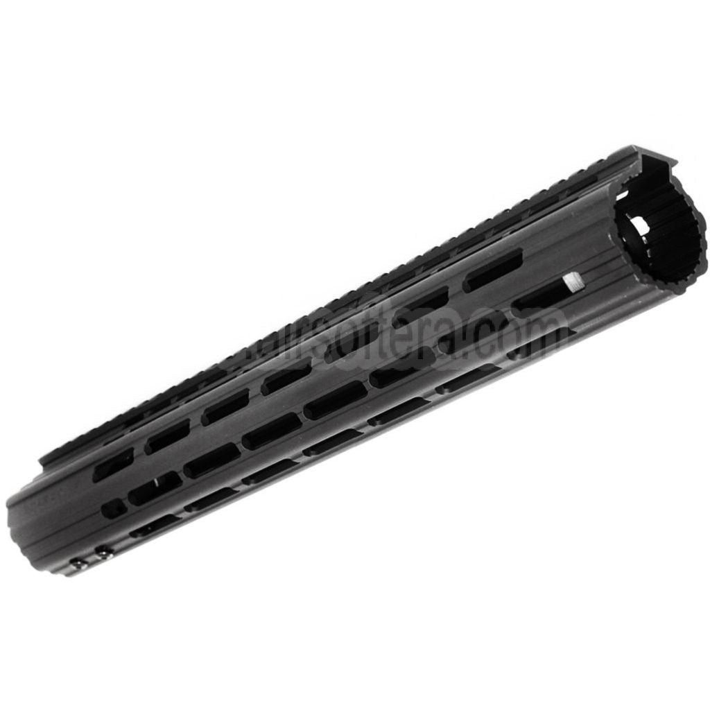 APS CNC 15 Zoll Boar 2.0 M-LOK Handschutz Schienen System Geeignet für APS CYMA G&P JG Tokyo Marui M4 M16 Serie AEG Gewehre Airsoft Schwarz