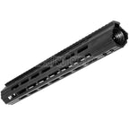 APS CNC 15 Zoll Boar 2.0 M-LOK Handschutz Schienen System Geeignet für APS CYMA G&P JG Tokyo Marui M4 M16 Serie AEG Gewehre Airsoft Schwarz