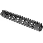 APS CNC 13.5 Zoll Evolution Tech 4.0 M-LOK Handschutz Schienen System Geeignet für APS CYMA G&P JG Tokyo Marui M4 M16 Serie AEG Gewehre Airsoft Schwarz