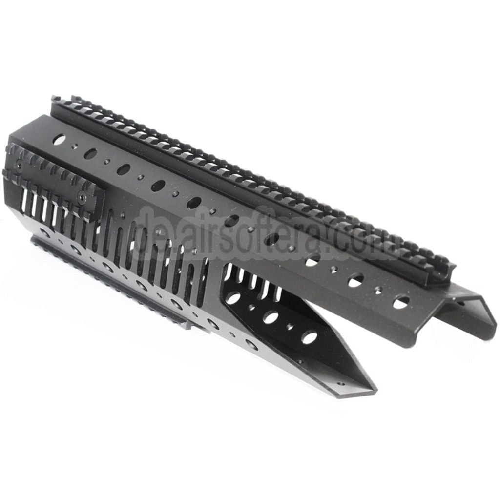 CYMA CNC Aluminum 326mm Handschutz Schienen System Geeignet für CYMA Tokyo Marui M14 Serie AEG Gewehre Airsoft Schwarz
