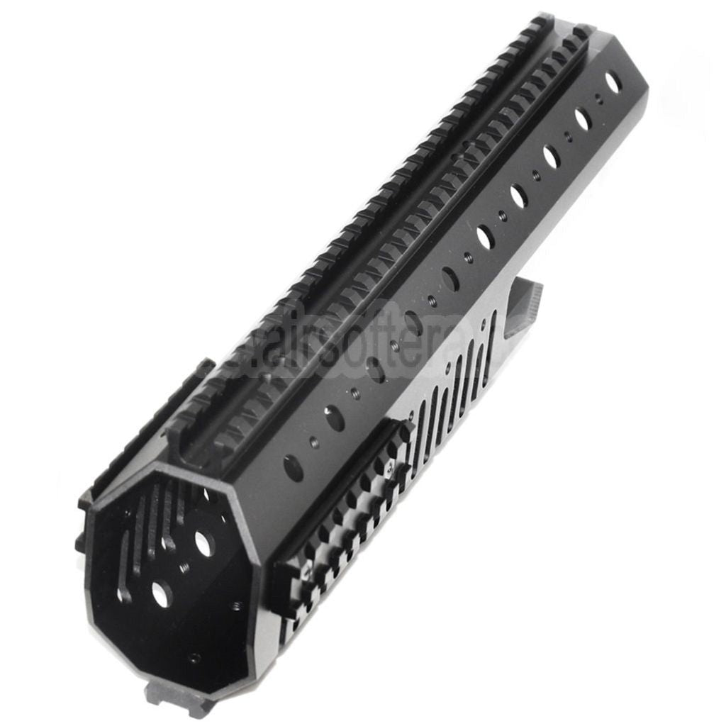 CYMA CNC Aluminum 326mm Handschutz Schienen System Geeignet für CYMA Tokyo Marui M14 Serie AEG Gewehre Airsoft Schwarz
