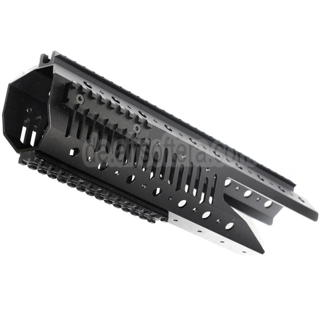 CYMA CNC Aluminum 326mm Handschutz Schienen System Geeignet für CYMA Tokyo Marui M14 Serie AEG Gewehre Airsoft Schwarz