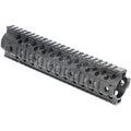 CYMA CNC Aluminum 255mm 10 Zoll Free Float RIS Handschutz Schienen System Geeignet für M4 M16 Serie AEG Gewehre Airsoft Schwarz