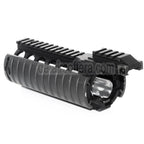 CYMA CNC Aluminum 210mm RAS Handschutz Schienen System mit Rail Cover Geeignet für Tokyo Marui M4 M16 Serie AEG / WA M4 M16 Serie GBB Gewehre Airsoft Schwarz